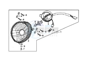 FIDDLE II 50 drawing HEADLAMP CPL