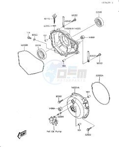 JS 300 A [300 SX] (A1-A5) [300 SX] drawing ENGINE COVER-- S- -