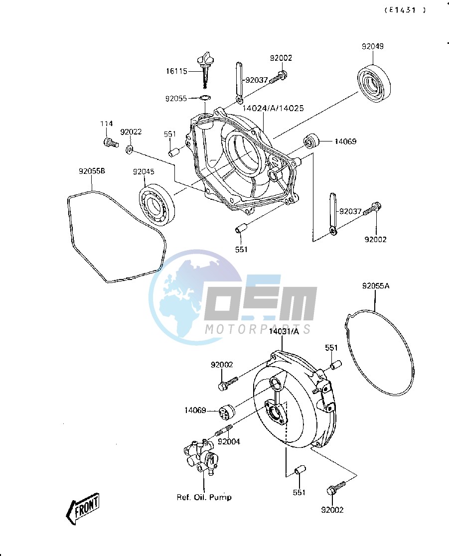 ENGINE COVER-- S- -