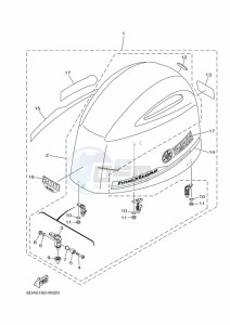 F200FET drawing FAIRING-UPPER