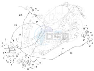 GTV 300 SEI GIORNI IE E4 ABS (NAFTA) drawing ABS Brake system