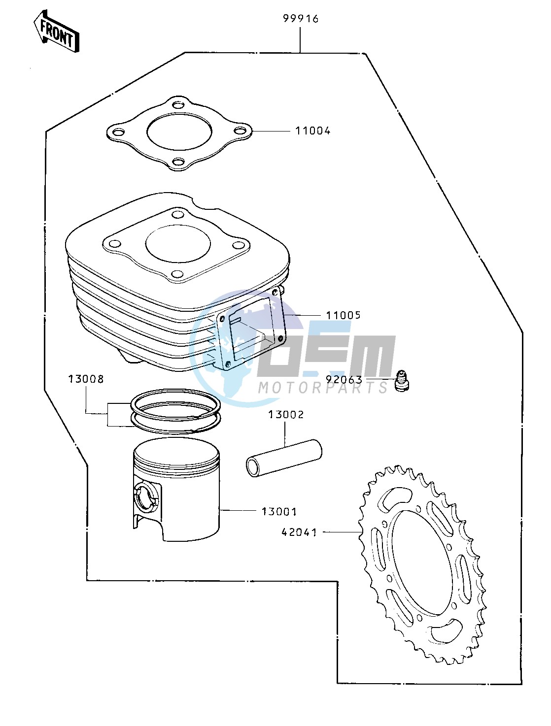 OPTIONAL PARTS -- 82 KX80-C2- -