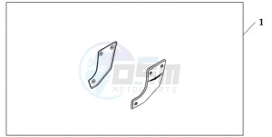 GL1800A Australia - (U) drawing CH SWINGARM PIVOT