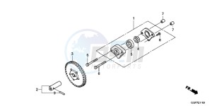 NSC50T2F NSC50T2 UK - (E) drawing OIL PUMP