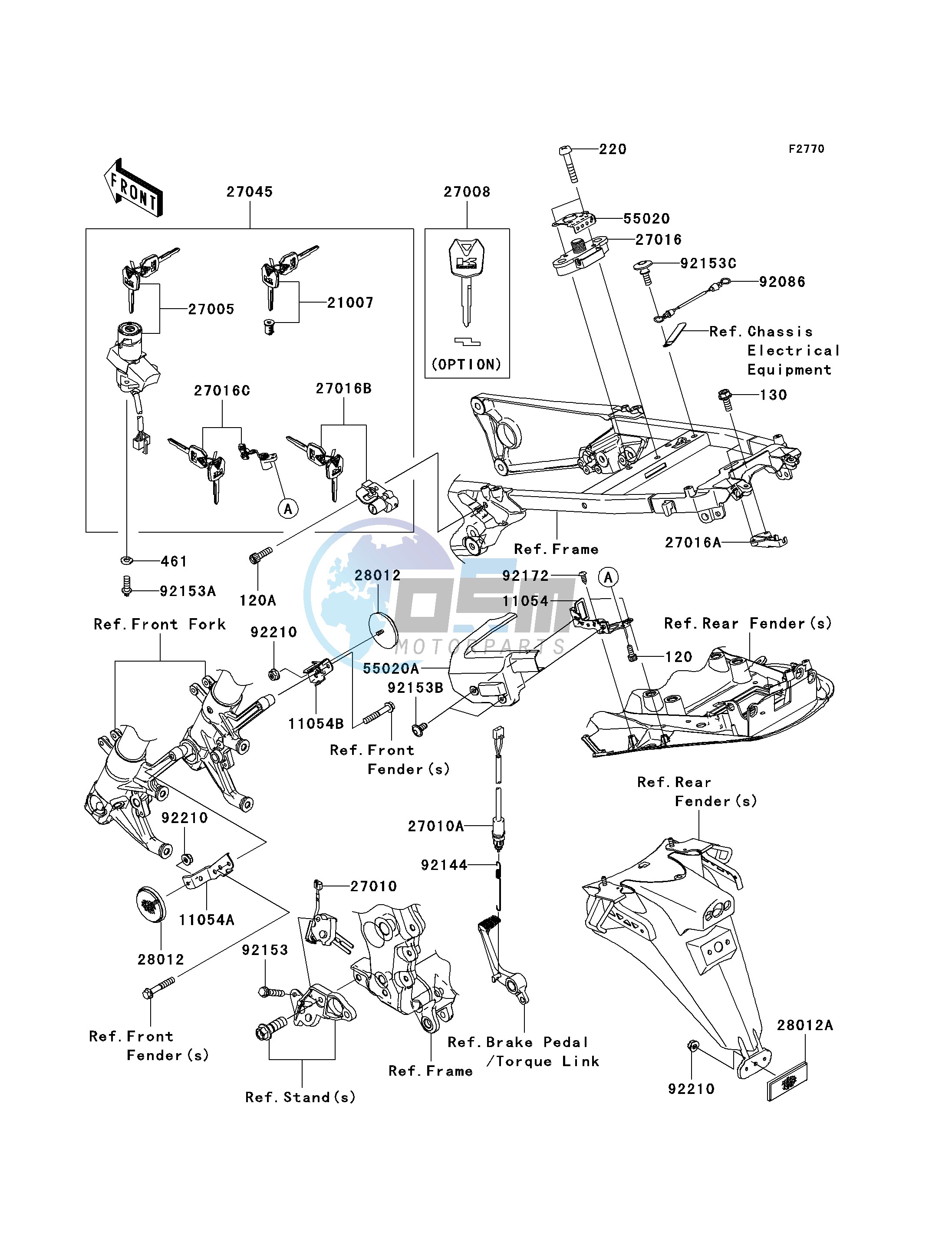 IGNITION SWITCH_LOCKS_REFLECTORS