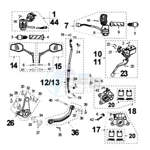 FIGHT LZ SP2 drawing BRAKE SYSTEM *AJP*