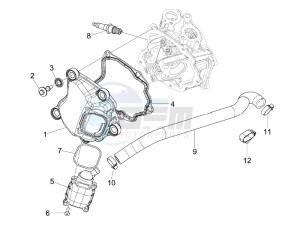 Beverly 300 ie Tourer (USA) USA drawing Cylinder head cover