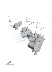 XP530D XP530D-A TMAX DX ABS (BC33) drawing INTAKE 2