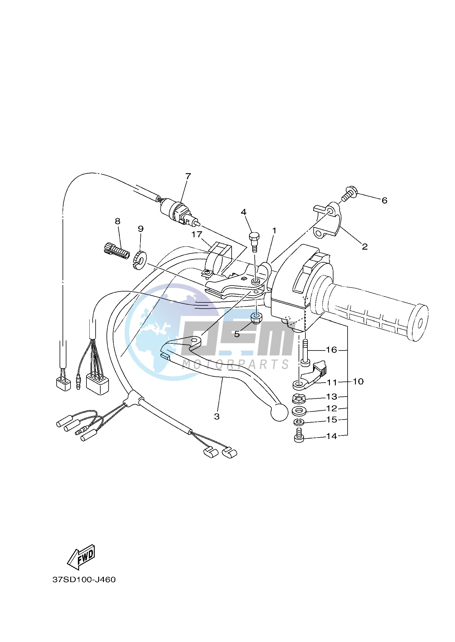 HANDLE SWITCH & LEVER