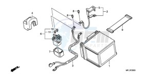 CBR1000RRA Europe Direct - (ED) drawing BATTERY (CBR1000RR)