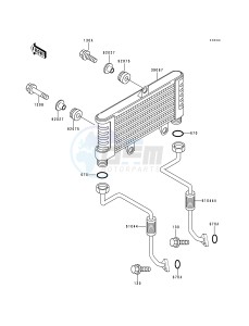 ZR 550 B [ZEPHYR] (B1-B4) [ZEPHYR] drawing OIL COOLER