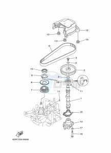 FT9-9LMHX drawing OIL-PUMP