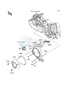 VN1700_VOYAGER_CUSTOM_ABS VN1700KCF GB XX (EU ME A(FRICA) drawing Chain Cover