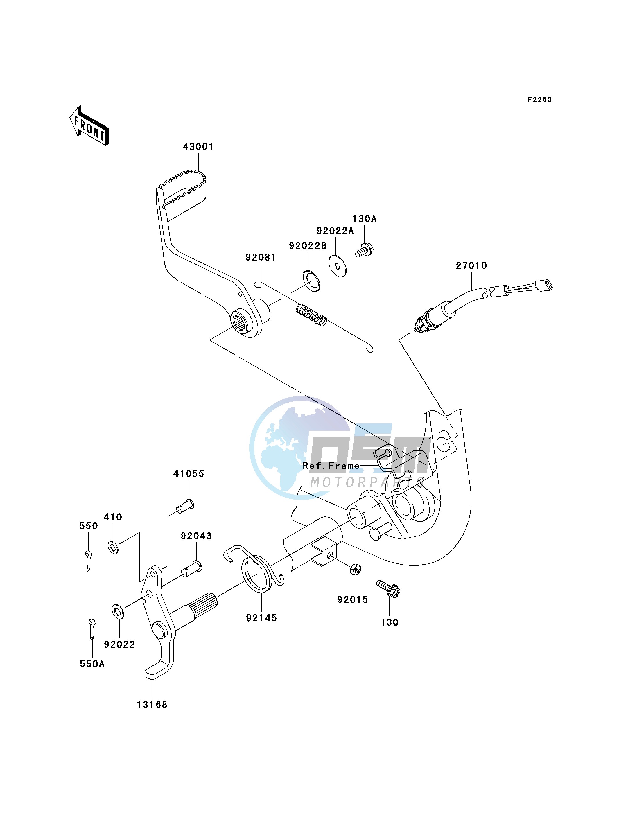 BRAKE PEDAL