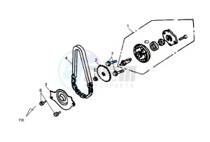 SYMPLY 150 drawing OILPUMP