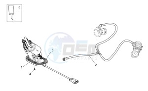 V7 Special 750 drawing Fuel pump