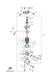 150FETOX drawing STARTER-MOTOR