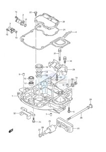 DF 90A drawing Engine Holder