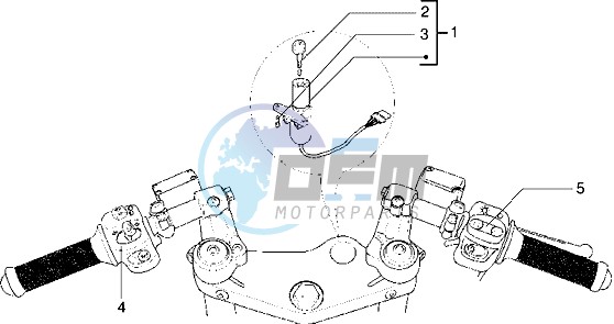 Electric devices-Key operated switch