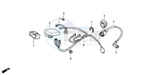 CRF80F 100 drawing WIRE HARNESS