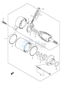 VZ800 (E3-E28) MARAUDER drawing STARTING MOTOR