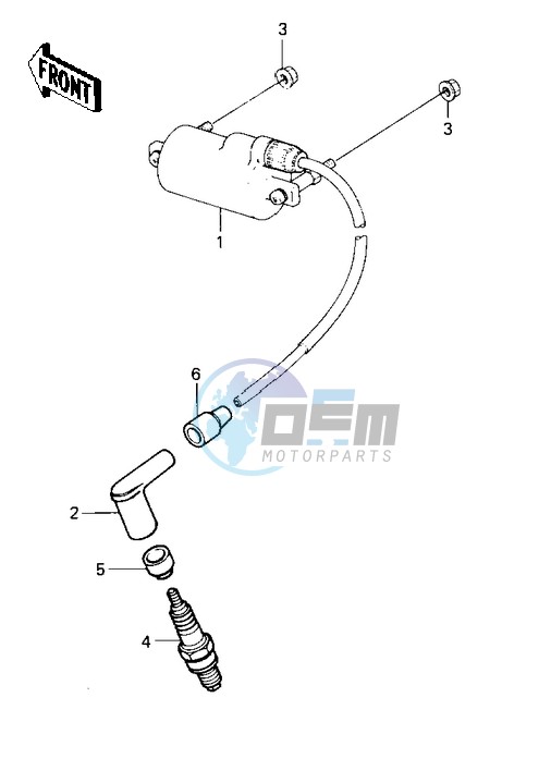 IGNITION COIL -- 83 C1- -