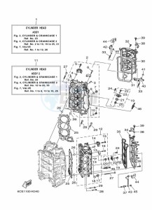 FL250DET1X drawing CYLINDER--CRANKCASE-2