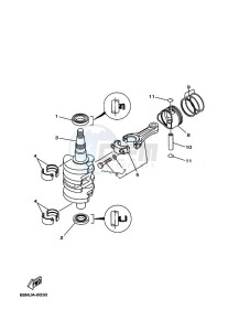 F15A drawing CRANKSHAFT--PISTON