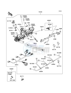 ZZR1400_ABS ZX1400DBF FR GB XX (EU ME A(FRICA) drawing Throttle