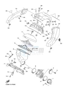 YZ250F (1SM9 1SMA 1SMB 1SMC) drawing INTAKE