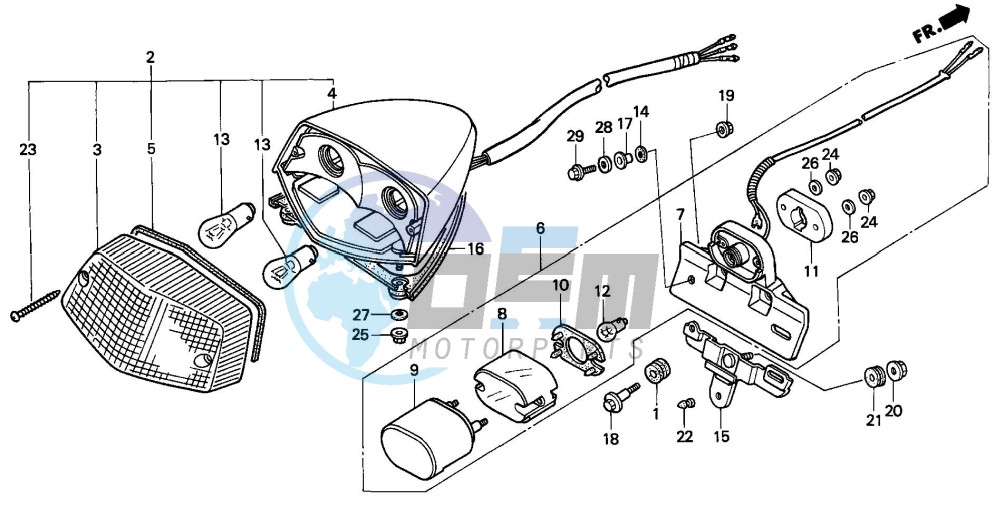 TAILLIGHT (NV400C/600C)