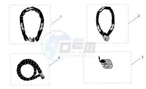 RSV 2 1000 SP drawing Acc. - Mechanics anti-theft