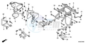 GL18009 Australia - (U) drawing ENGINE GUARD