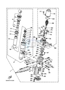 40VMH drawing POWER-TILT-ASSEMBLY