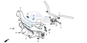 PK50 drawing HANDLE PIPE/HANDLE COVER