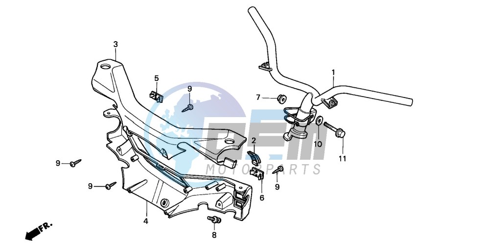 HANDLE PIPE/HANDLE COVER