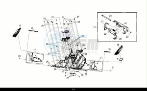 CRUISYM a 125i ABS (LV12W2-EU) (E5) (M1) drawing FLOOR PANEL