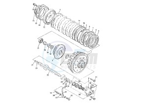 V-MAX 1200 drawing CLUTCH