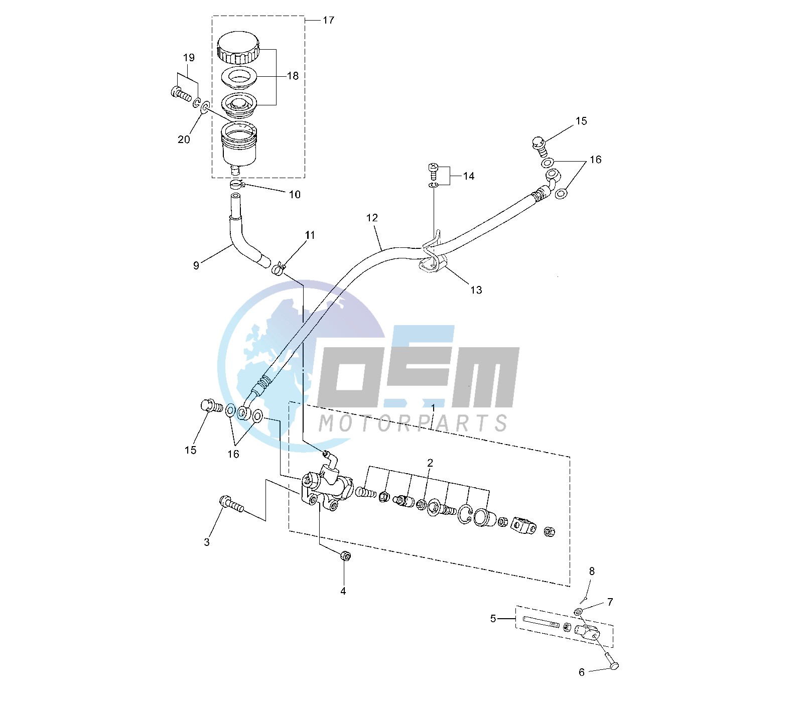 REAR MASTER CYLINDER