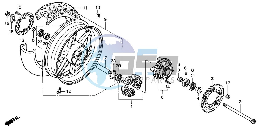 REAR WHEEL