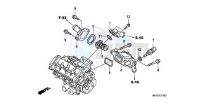 CB600FA9 Spain - (SP / ABS) drawing THERMOSTAT