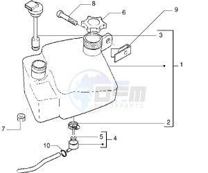 DNA 50 drawing Oil tank