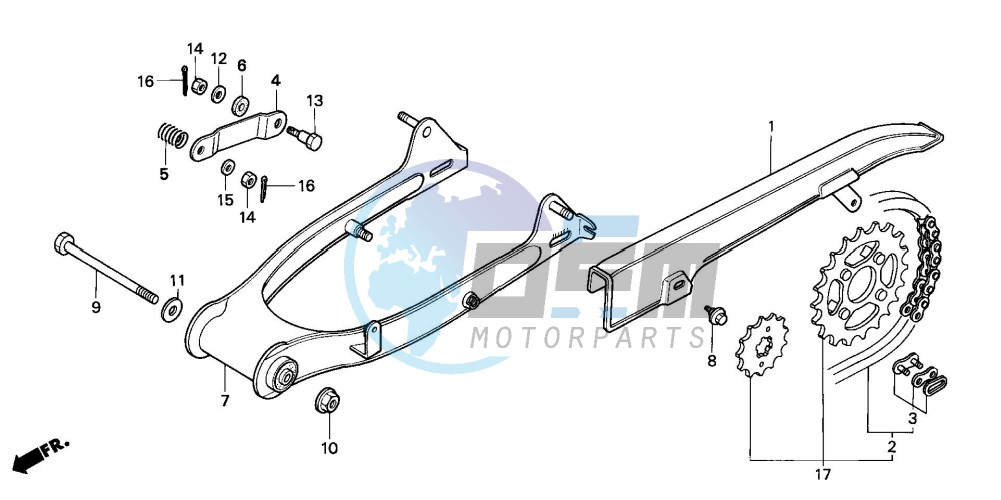 REAR FORK