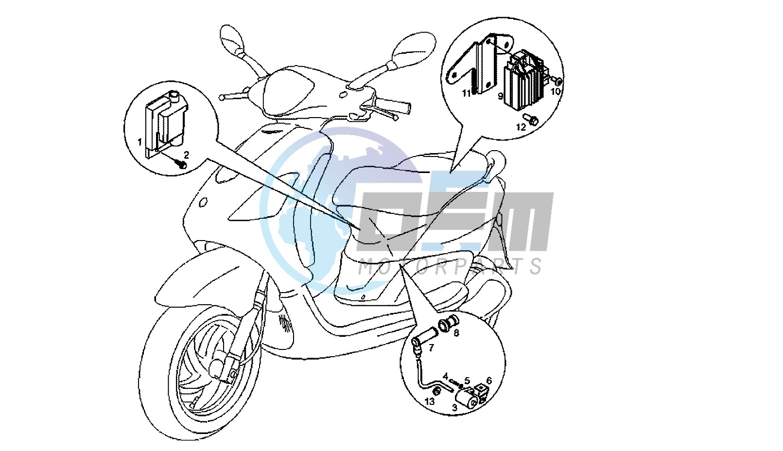 IGNITION COIL - VOLTAGE REGULATOR