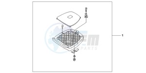 ANF125 drawing MINI RACK KIT