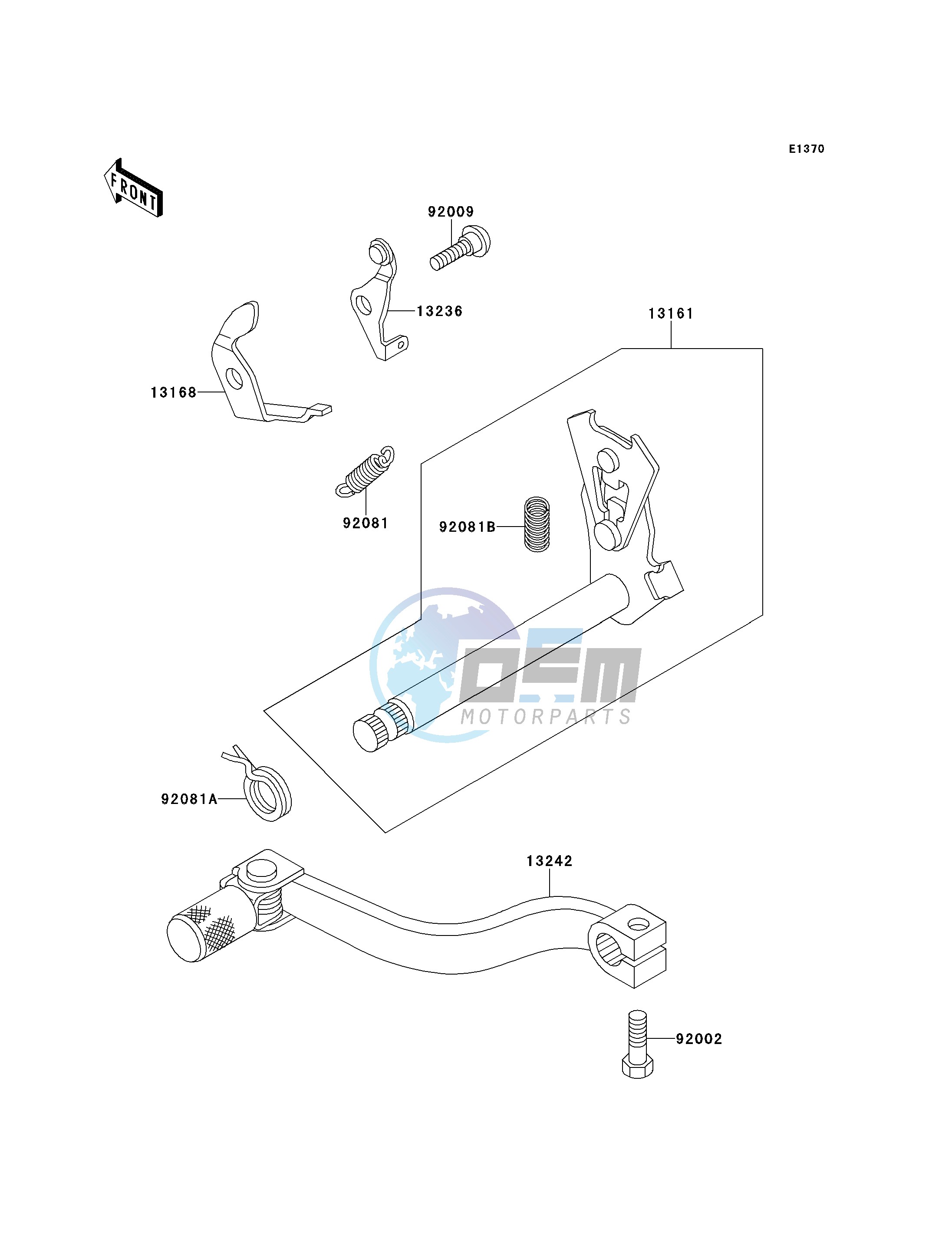 GEAR CHANGE MECHANISM