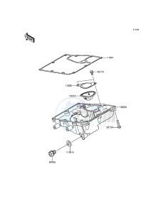 ER-6N ER650ECF XX (EU ME A(FRICA) drawing Oil Pan