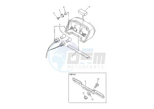 YZF R THUNDER ACE 1000 drawing TAILLIGHT