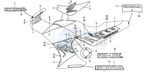 NSR50F drawing STRIPE/MARK (NSR50FP)