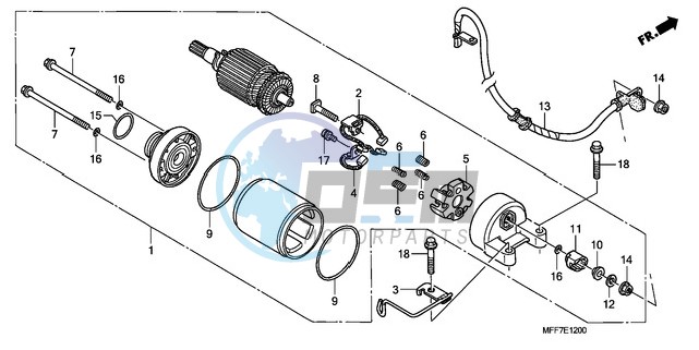 STARTING MOTOR